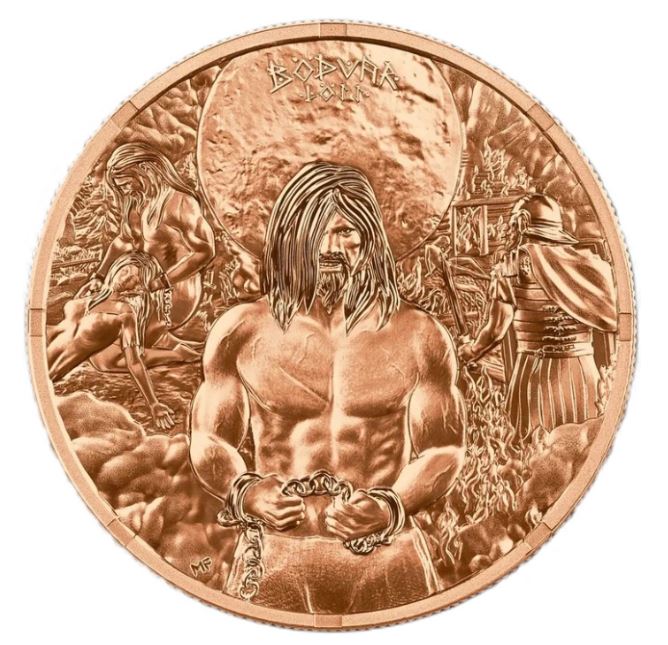 Bödvar Saga Loss 2026 1 oz Kupfermedaille Germania Mint