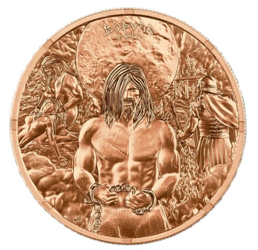 Bödvar Saga Loss 2026 1 oz Kupfermedaille Germania Mint