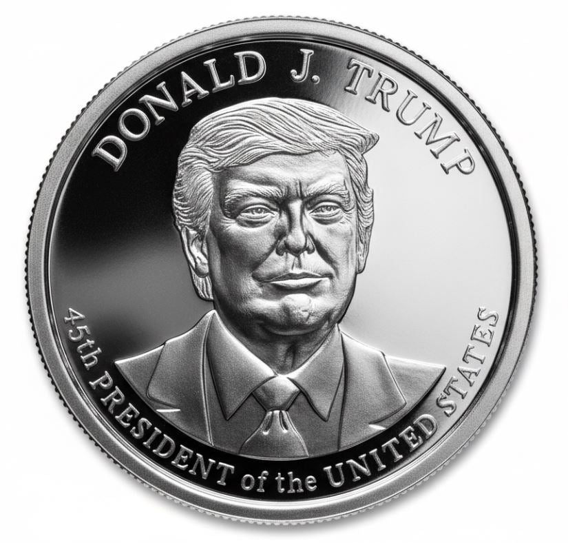 USA - Round Donald J. Trump Golden State Mint