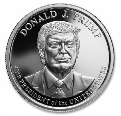 USA - Round Donald J. Trump Golden State Mint