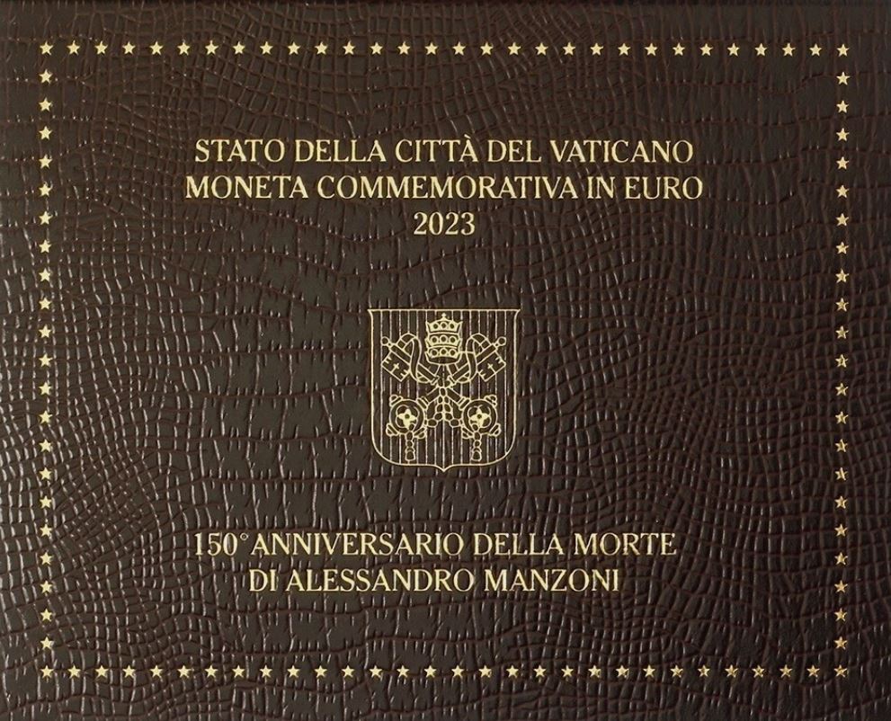 Vatikan 2€ 2023 - 150. Todestag Manzoni
