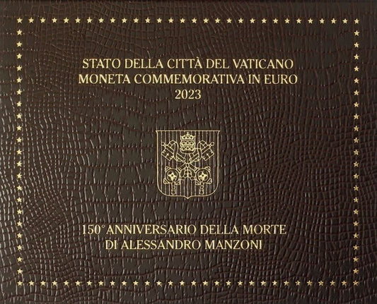 Vatikan 2€ 2023 - 150. Todestag Manzoni