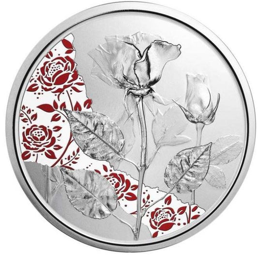 Österreich 10 Euro Rose 2021 Silbermünze PP