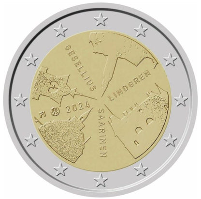 Finnland 2€ 2024 - Finnische Architektur
