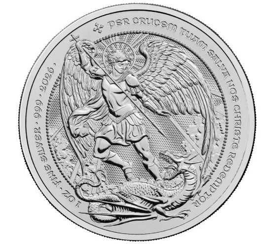 The Angel 2026 Royal Mint 1 Unze Silbermünze