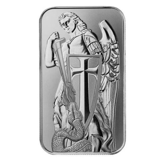 USA - Silberbarren Erzengel Michael