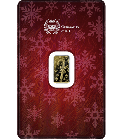 Germania - 1/100oz Goldbarren Candy Cane 2026