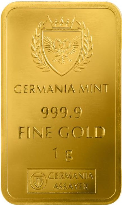 Goldbarren 1 Gramm Germania New Born Girl