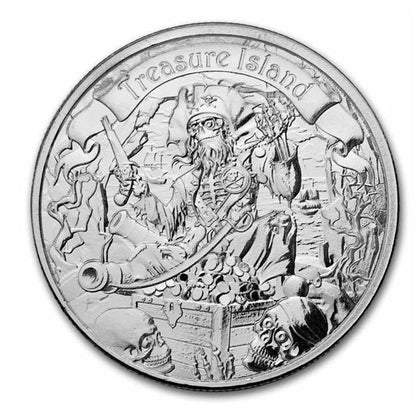 Niue Treasure Island 2026 1 oz Silbermünze