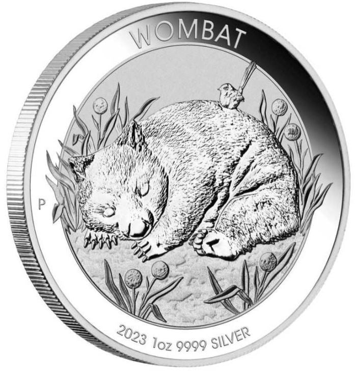 Australien Wombat 2023 1 Unze Silbermünze Perth Mint