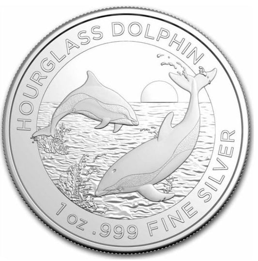 Australien 2024 Hourglass Dolphin 1 oz Silber