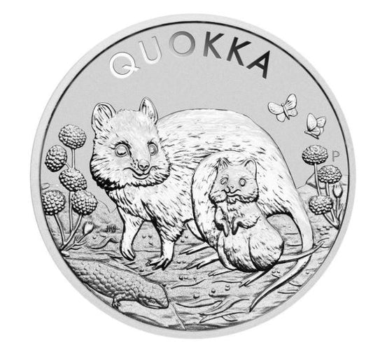 Australien Quokka 2021 1 Unze Silbermünze Perth Mint
