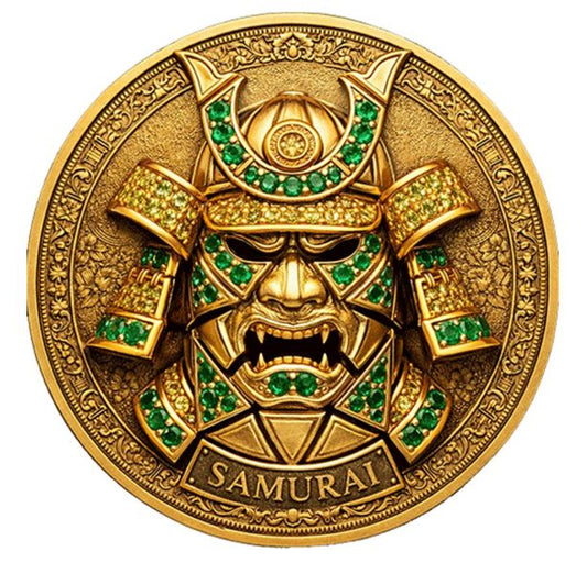 Samurai Hannya 2026 Kupfermünze 1 oz