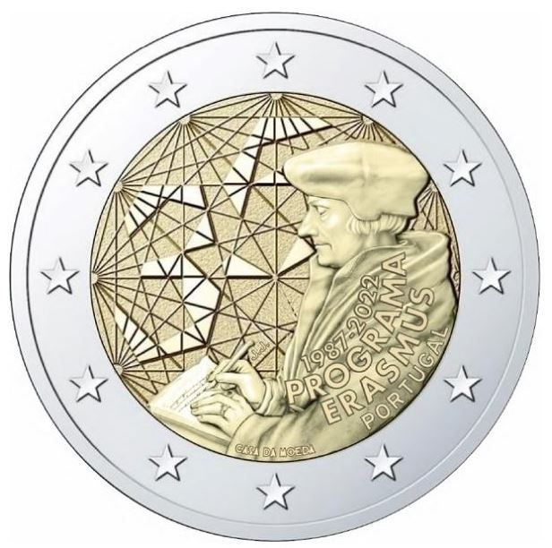 Portugal 2€ 2022 - Erasmus Programm
