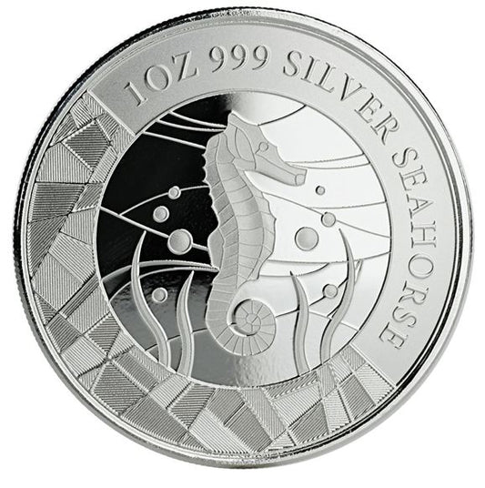 Samoa Seepferdchen 2018 Silbermünze 1 oz