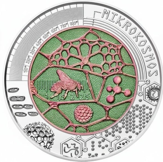 25 Euro Niob Der Mikrokosmos 2017 Österreich