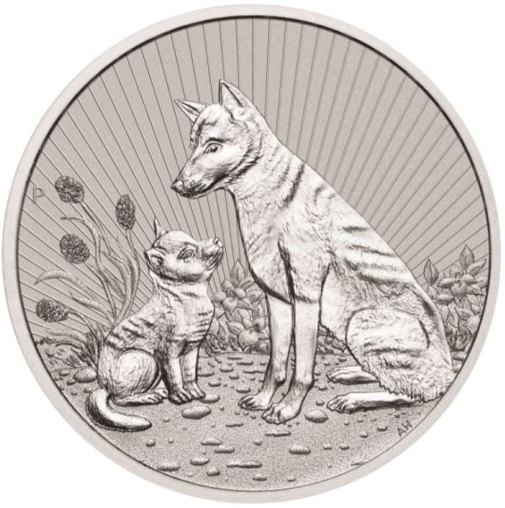 2 oz Silber Dingo 2022 Perth Mint