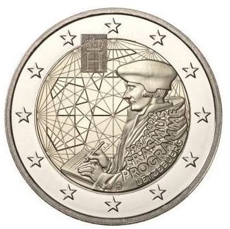 Luxemburg 2€ 2022 - Erasmus Programm