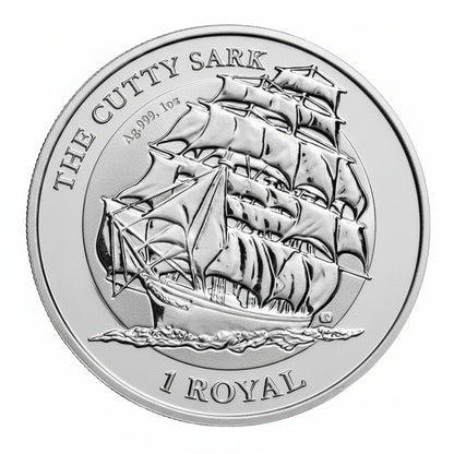 British Indian Ocean Territory – Cutty Sark 1oz Silber 2021