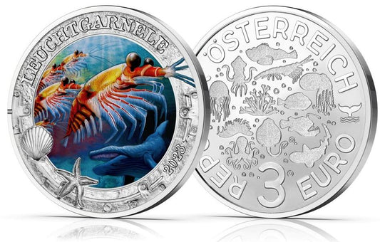 3€ Ozeantaler - #3 Leuchtgarnele 2023