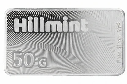 Hillmint Silberbarren 50 g