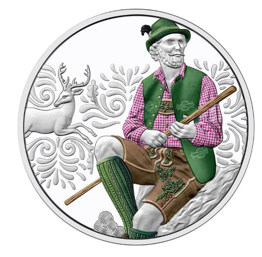 10 Euro Silber 2025 „Aufbrezeln - Leder“ PP