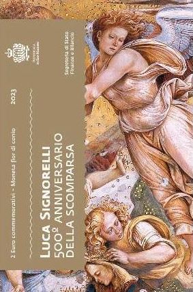 San Marino 2€ 2023 - 500. Todestag Signorelli
