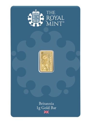 Goldbarren The Royal Mint - Britannia 1g