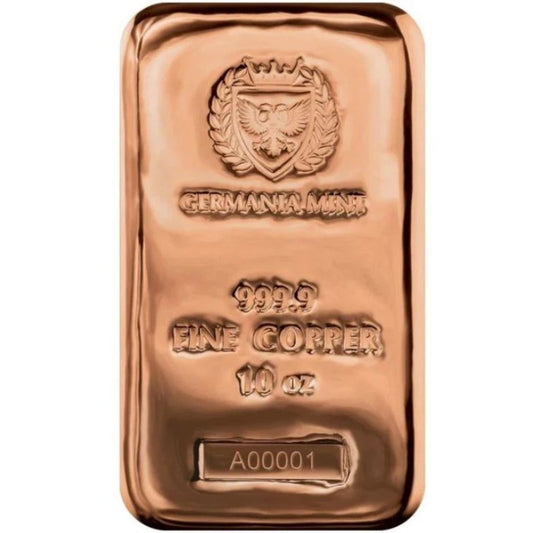 Germania Mint - 10 oz Kupferbarren