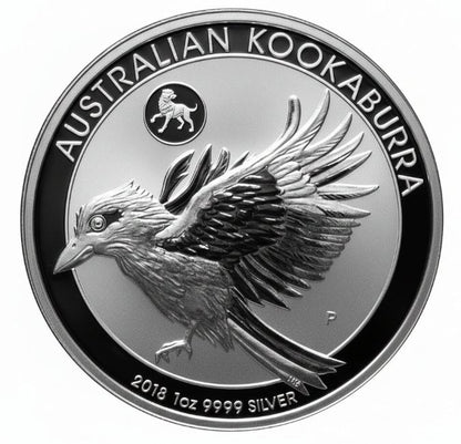 Kookaburra 2018 Hund Privy Silbermünze 1 oz