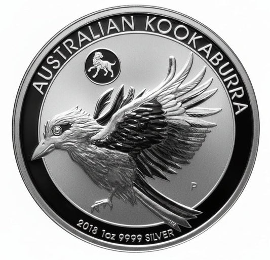 Kookaburra 2018 Hund Privy Silbermünze 1 oz