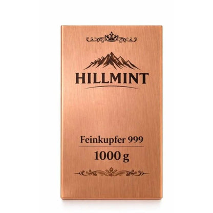 Hillmint - 1 kg Kupferbarren