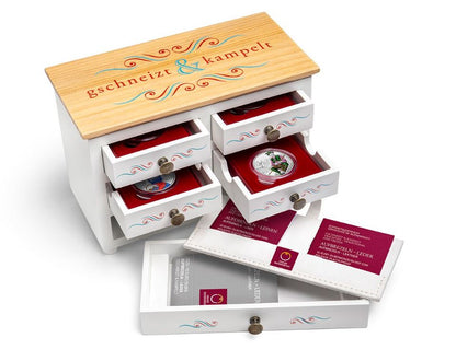 Sammelbox zur Serie „gschneizt & kampelt“