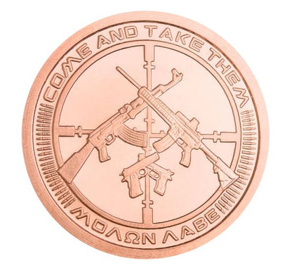 1oz Kupfer #78 USA Silberschild AG-47
