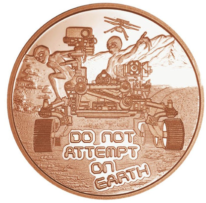 1oz Kupfer #04 USA Do not attemt on Earth