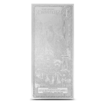 Silberbanknote Hades mit Cerberus 1/1000 oz Feinsilber