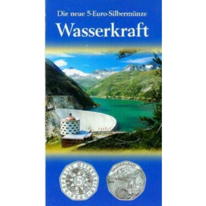 5 Euro Silber 2003 Wasserkraft hgh