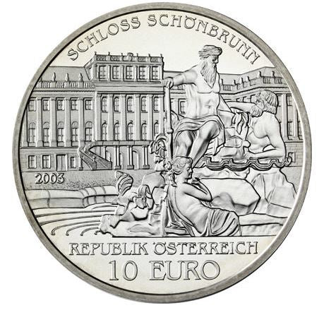 Österreich 10€ PP - Schloss Schönbrunn 2003