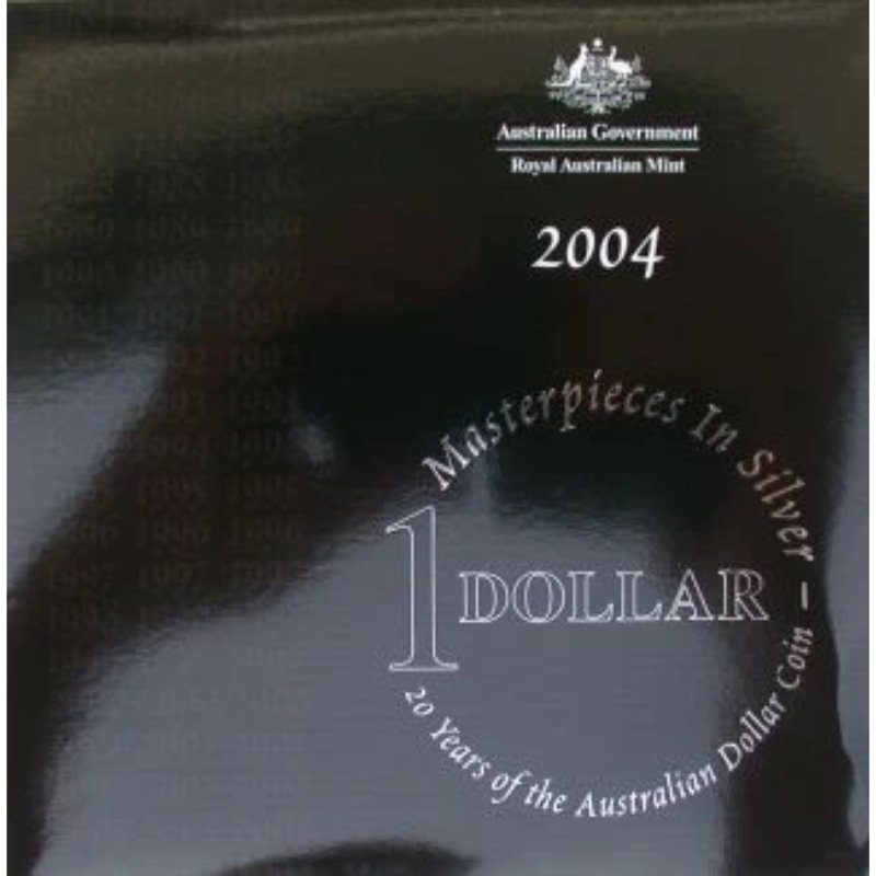 Australien - 78 Gramm Masterpieces 20 J. Australischer Dollar 2004