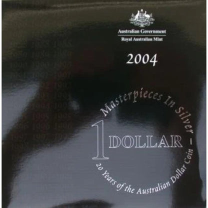 Australien - 78 Gramm Masterpieces 20 J. Australischer Dollar 2004
