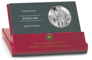 Kanada 30 Dollars 2005 Totempfahl Silber PP