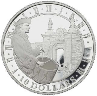 Kanada Festung Louisburg 2006 10 Dollar Silber Proof