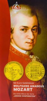 Österreich - Folder 2006 Wolfgang Amadeus Mozart 50€