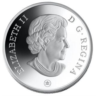 Kanada 20 Dollars 2007 Segelschiff Brigantine Silber PP Hologramm