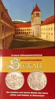 10 Euro Silber 2008 Abtei Seckau