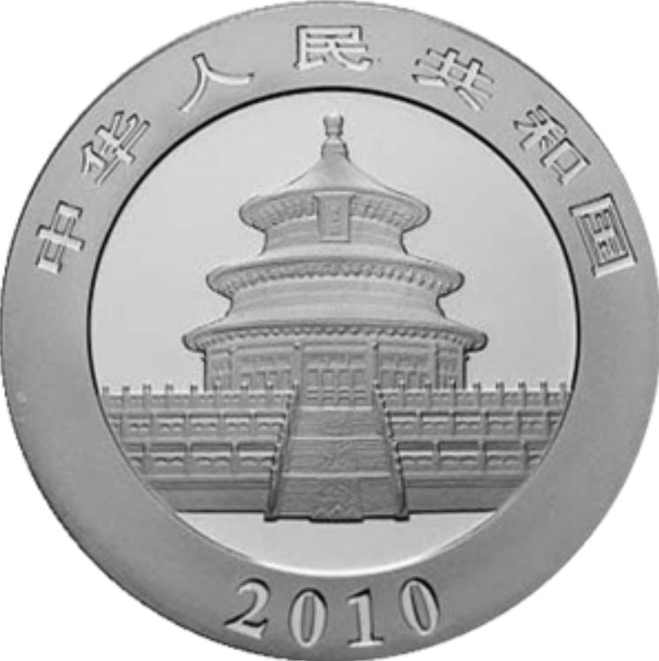 China - Panda 2010 - Edelmetalle Koitz GnbR