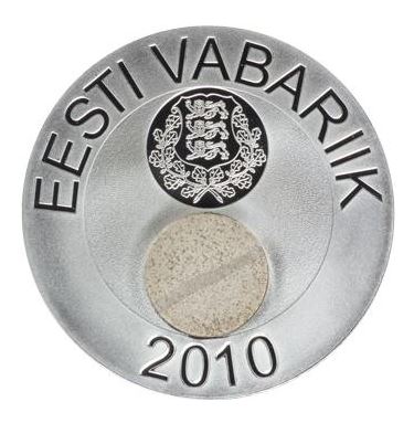 Estland 50 Kronen 2010 Silber 999 – Sammlermünze Estnische Natur mit Etui und Zertifikat, 24,5 g

