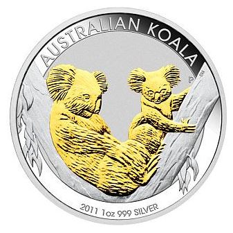 Australien - Koala 2011 Gilded in Box