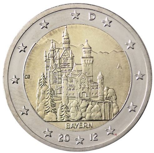 Deutschland 2€ 2012 - Neuschwanstein A