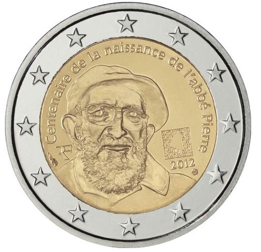 Frankreich 2€ 2012 - Abbe